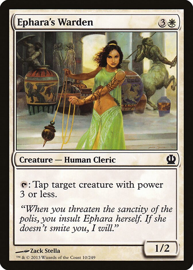 Ephara's Warden card front