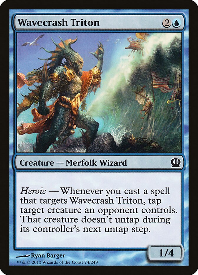 Wavecrash Triton card front