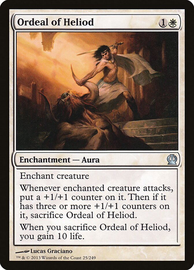Ordeal of Heliod card front