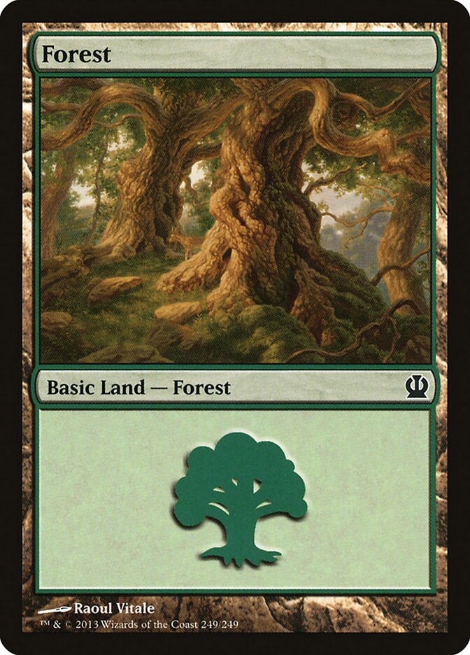 Forest card front