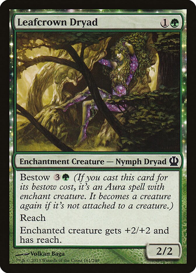 Leafcrown Dryad card front