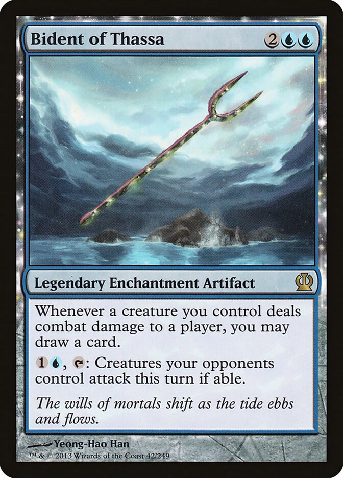 Bident of Thassa card front