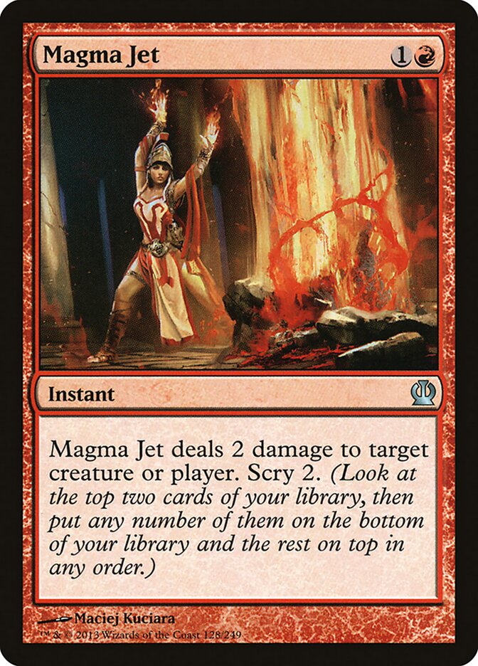 Magma Jet card front