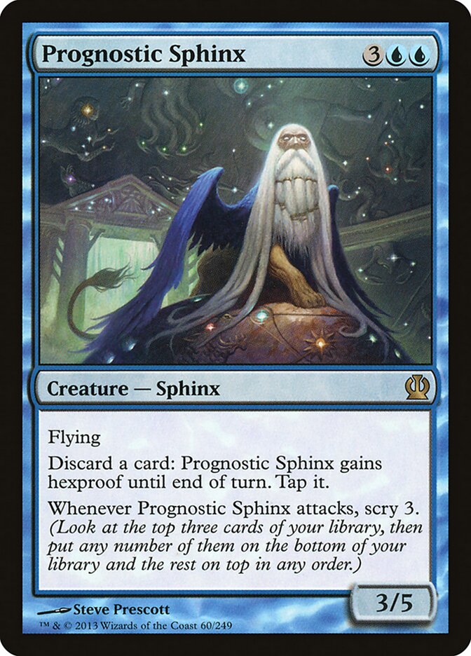 Prognostic Sphinx card front