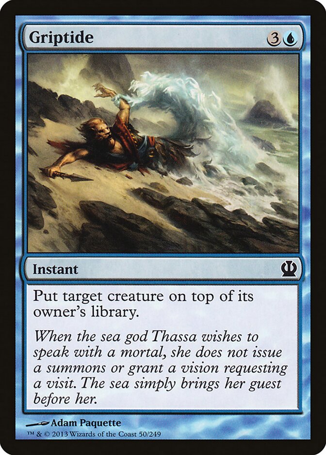 Griptide card front