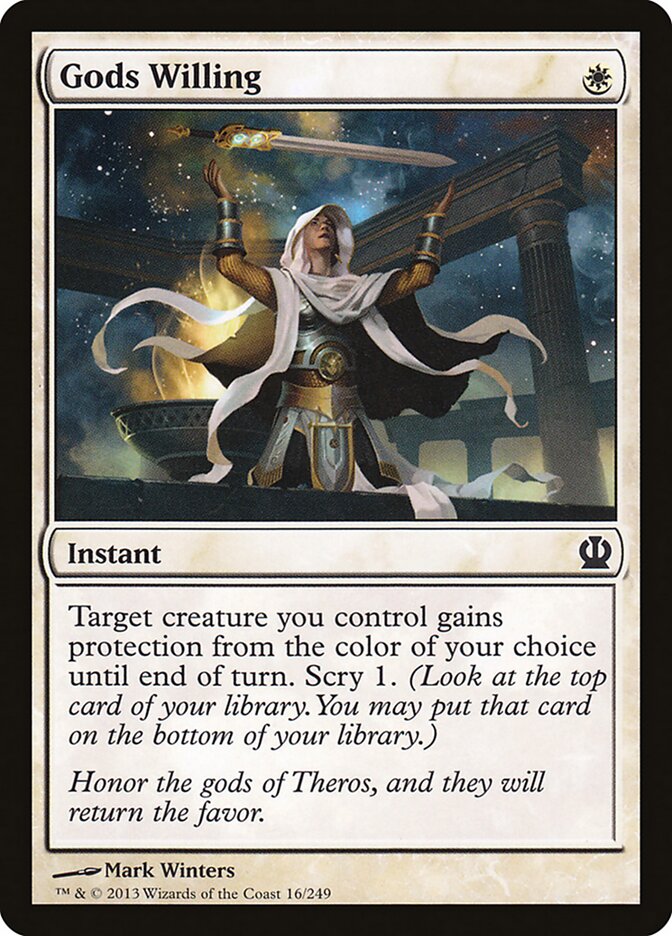 Gods Willing card front