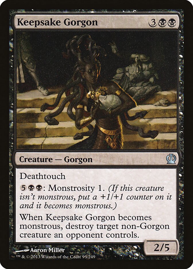 Keepsake Gorgon card front