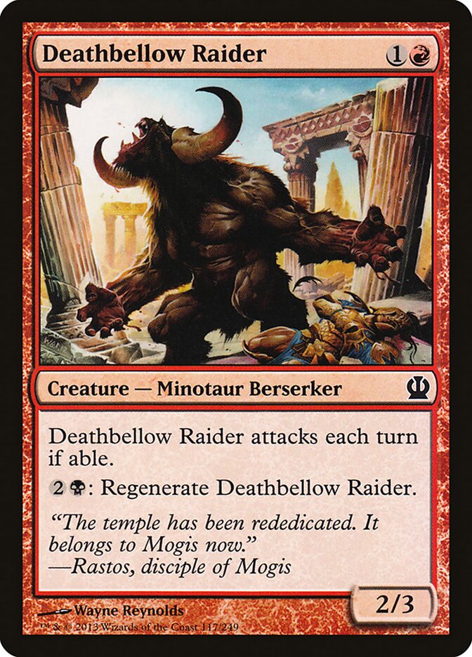 Deathbellow Raider card front