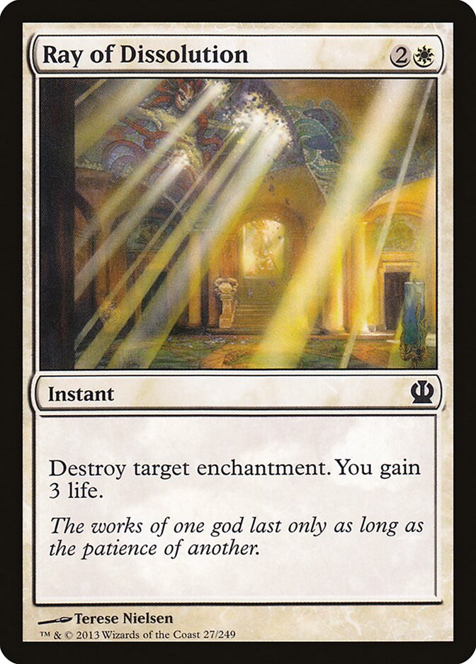 Ray of Dissolution card front