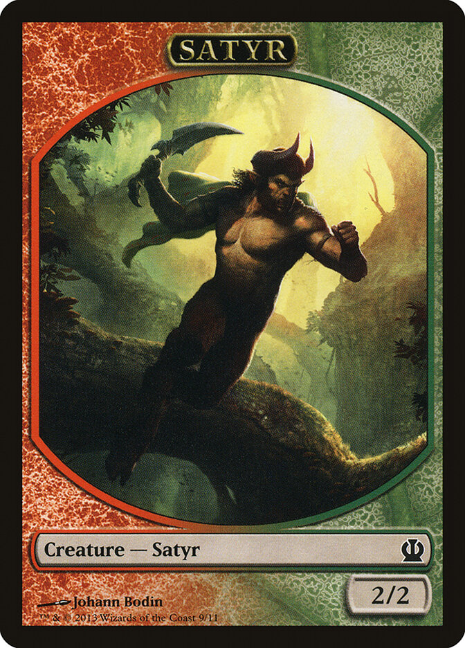 Satyr card front