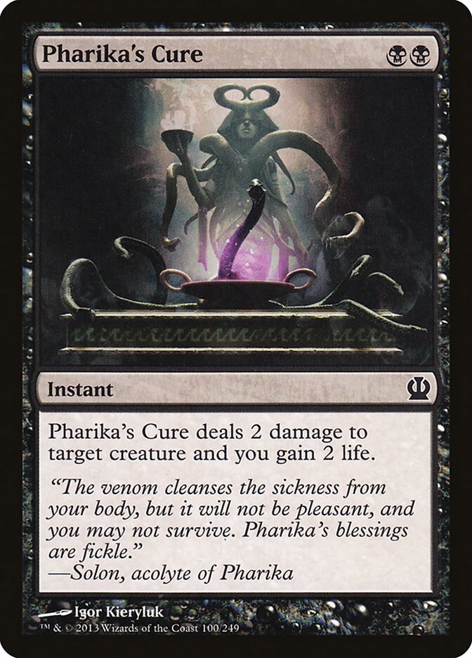 Pharika's Cure card front