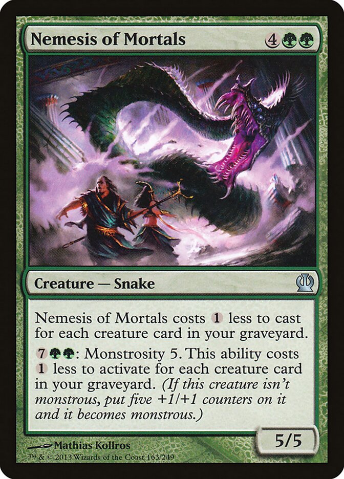 Nemesis of Mortals card front