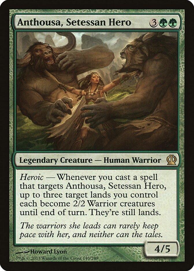 Anthousa, Setessan Hero card front