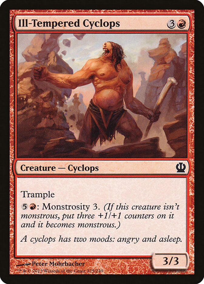Ill-Tempered Cyclops card front