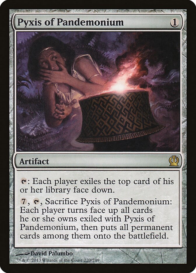 Pyxis of Pandemonium card front