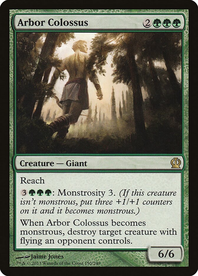 Arbor Colossus card front