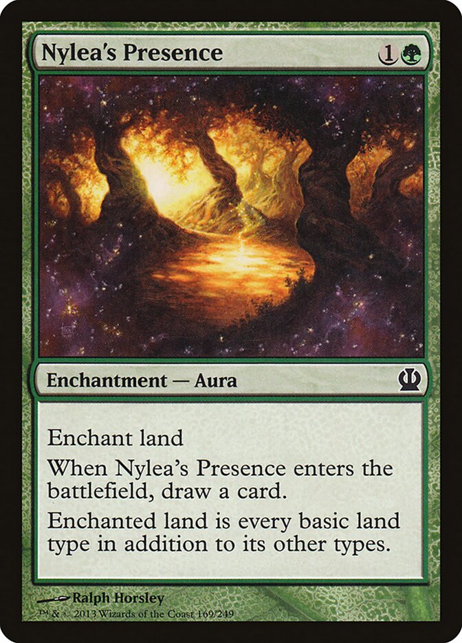 Nylea's Presence card front