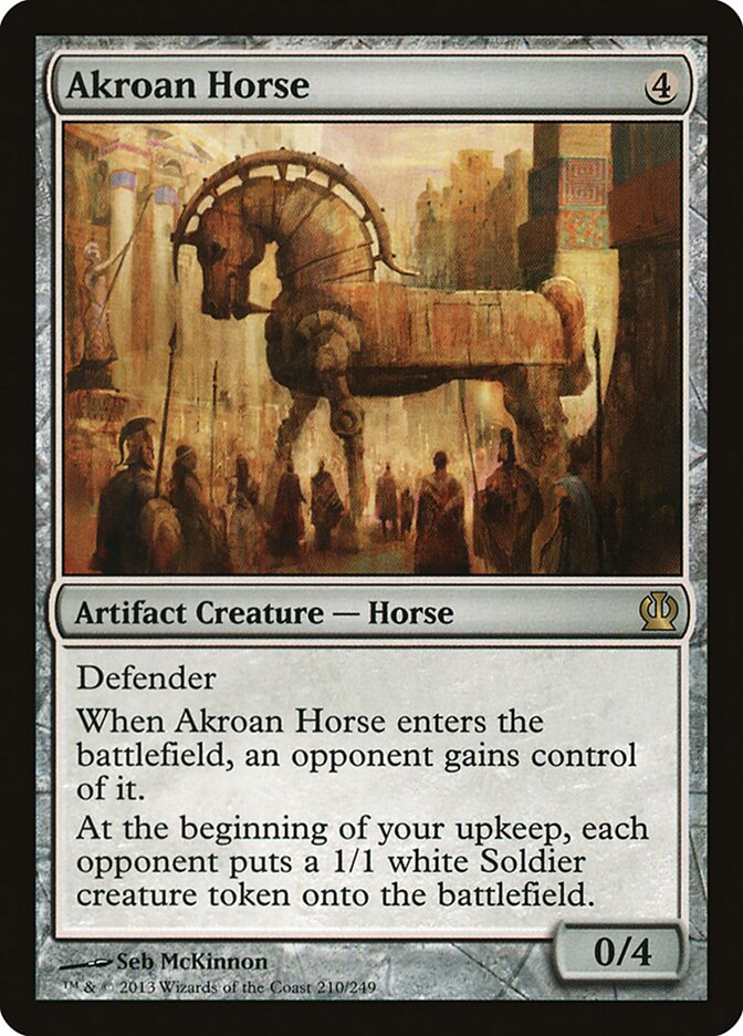 Akroan Horse card front