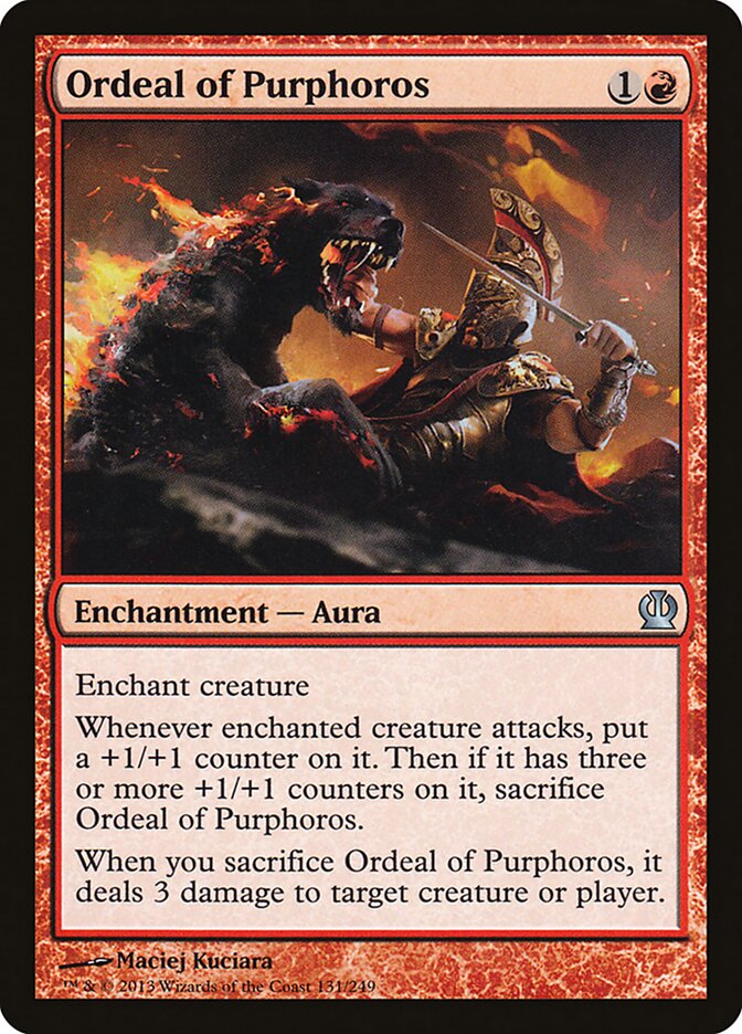 Ordeal of Purphoros card front