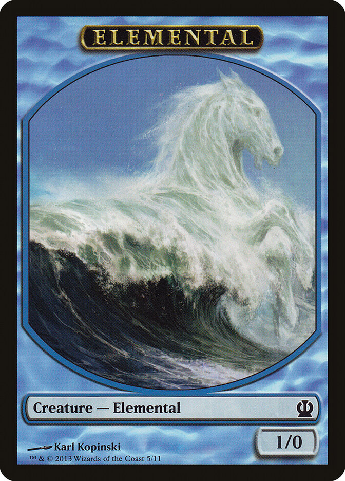 Elemental card front