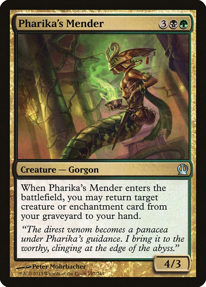 Pharika's Mender card front