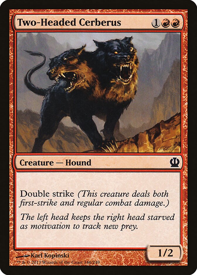 Two-Headed Cerberus card front