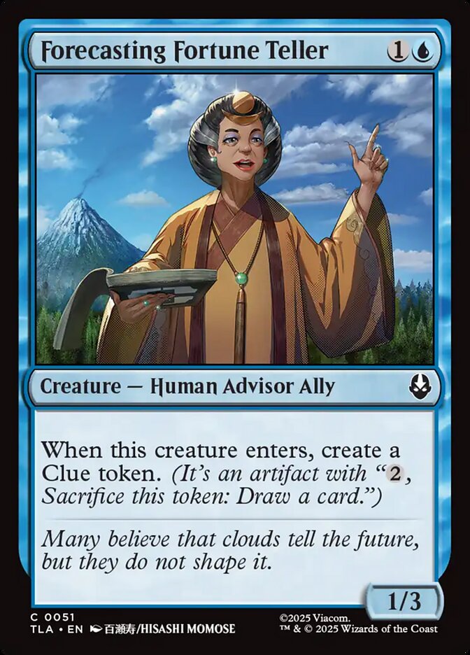 Forecasting Fortune Teller card front