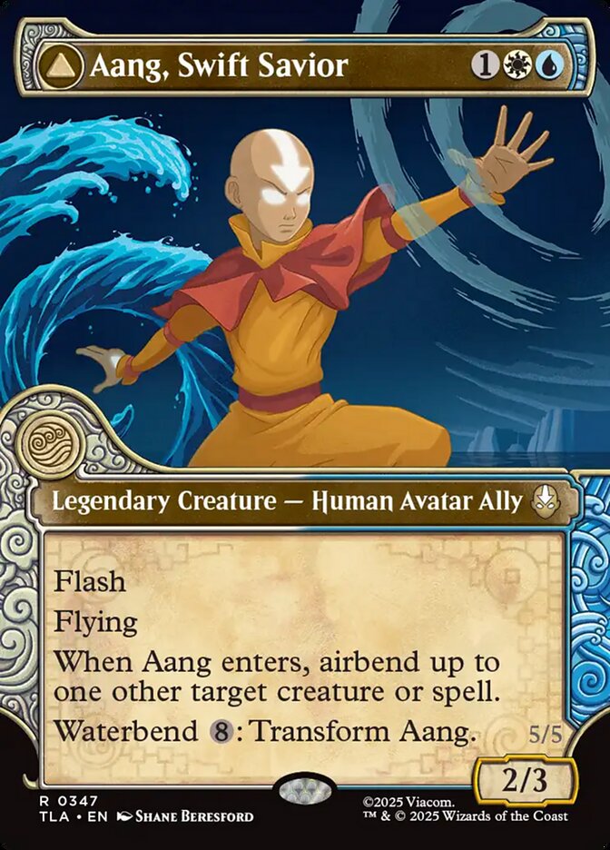 Aang, Swift Savior card front