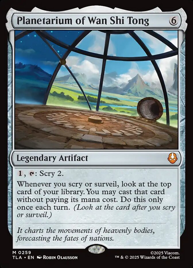 Planetarium of Wan Shi Tong card front