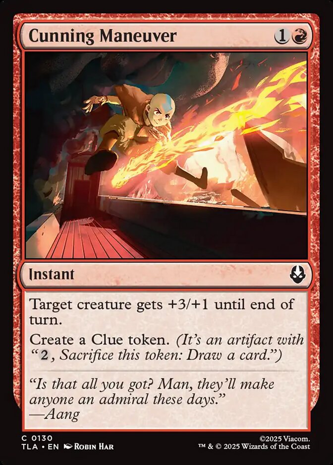 Cunning Maneuver card front