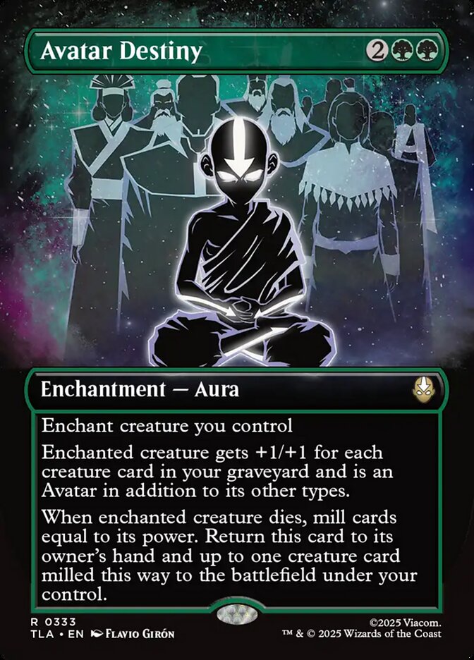 Avatar Destiny card front