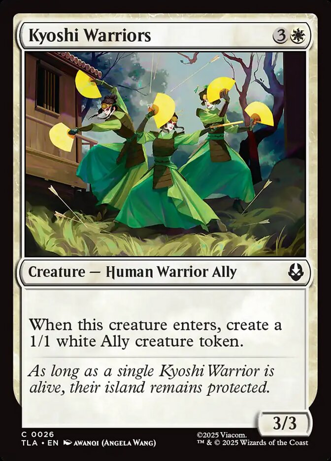 Kyoshi Warriors card front