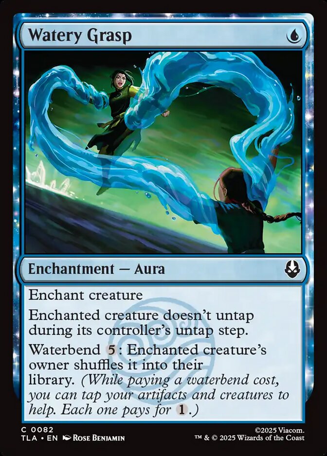 Watery Grasp card front