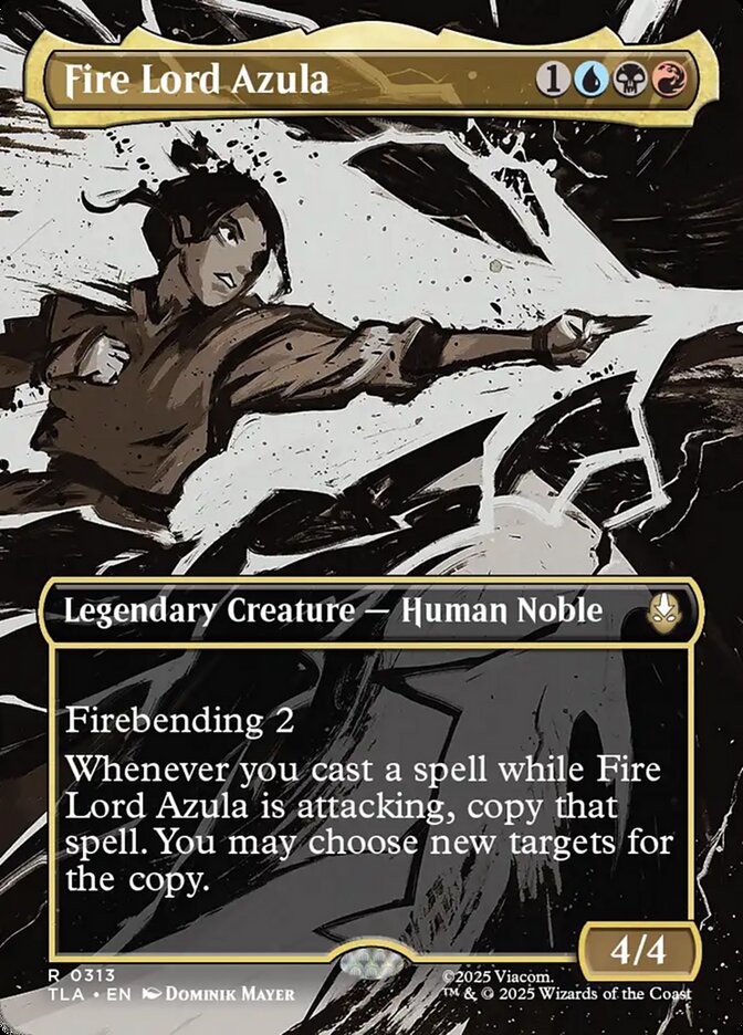 Fire Lord Azula card front