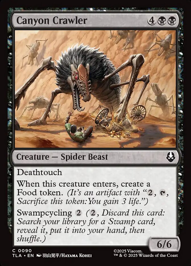 Canyon Crawler card front