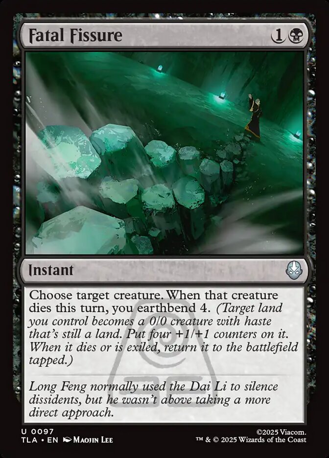 Fatal Fissure card front