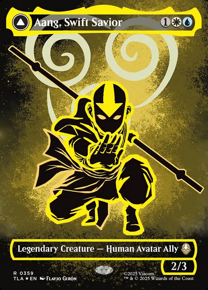 Aang, Swift Savior card front