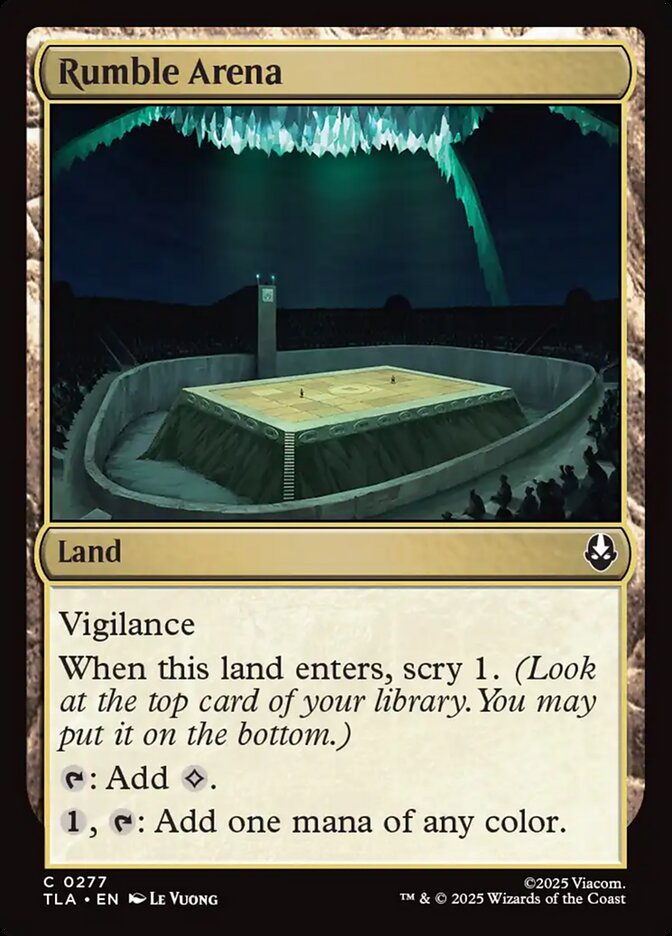 Rumble Arena card front