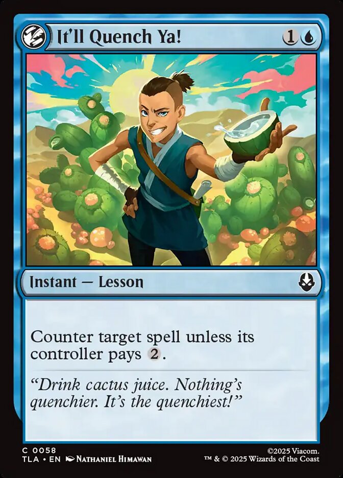 It'll Quench Ya! card front