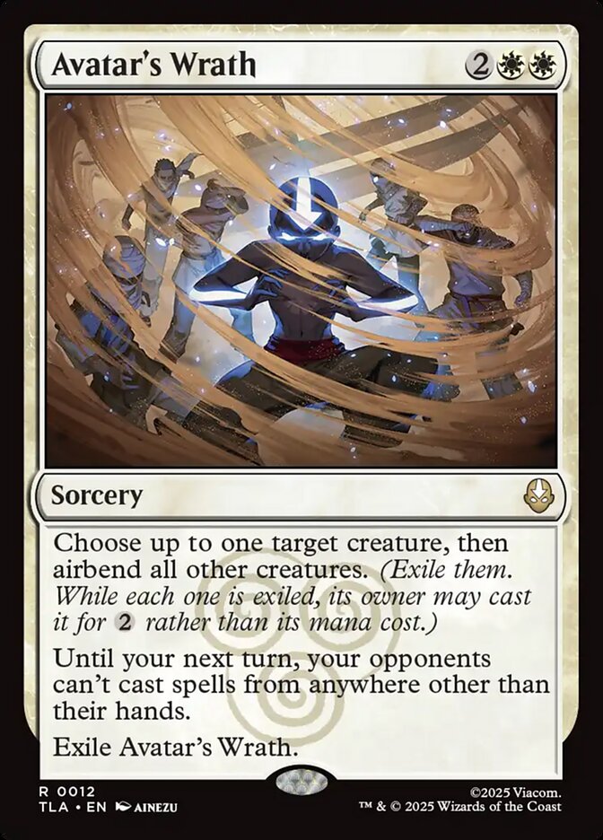 Avatar's Wrath card front