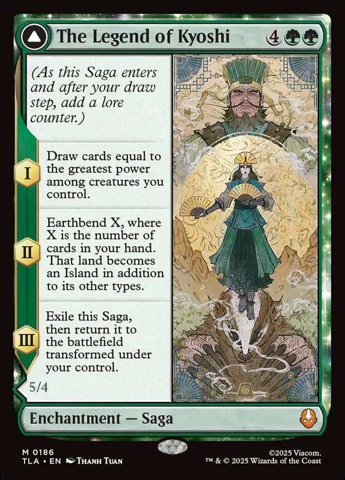 The Legend of Kyoshi card front