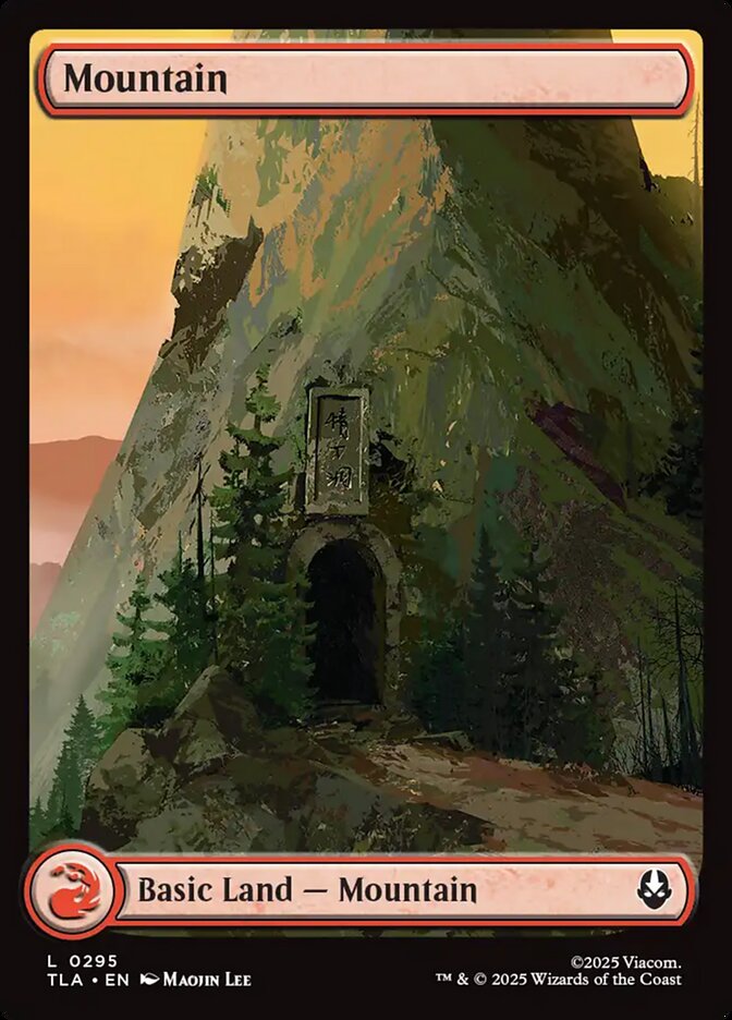 Mountain card front
