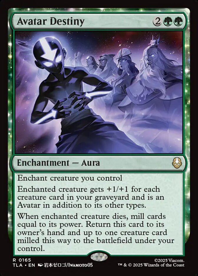 Avatar Destiny card front