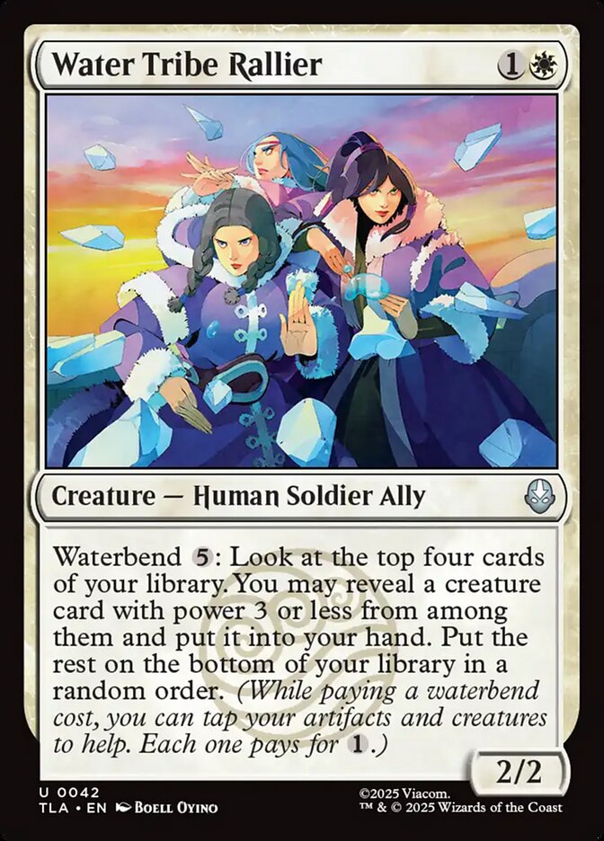 Water Tribe Rallier card front