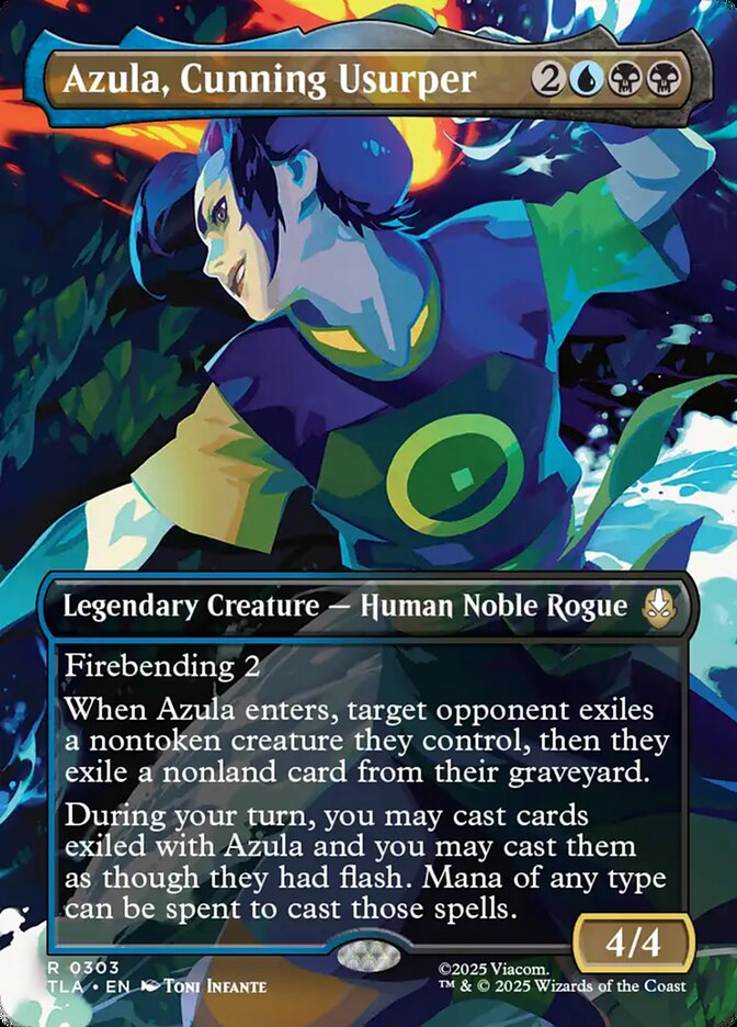 Azula, Cunning Usurper card front
