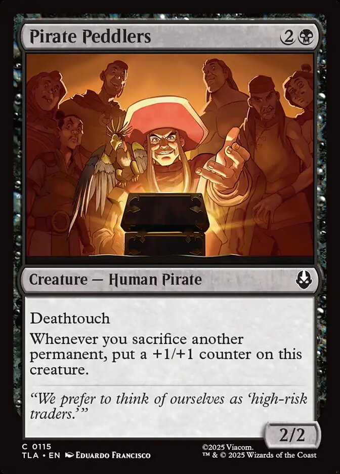 Pirate Peddlers card front