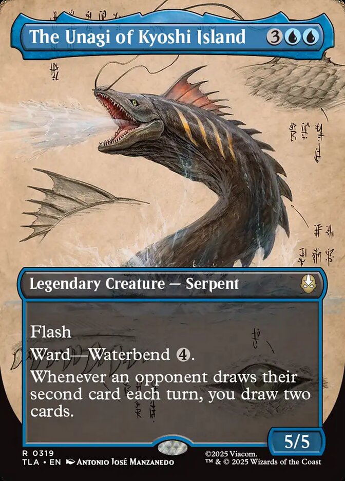 The Unagi of Kyoshi Island card front