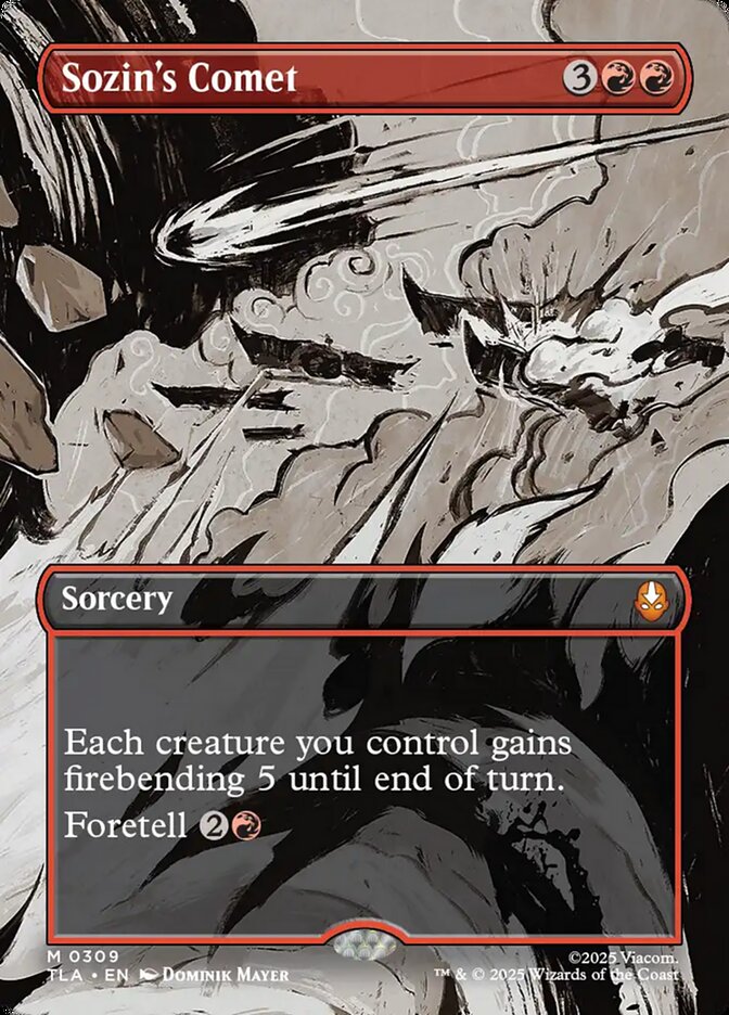 Sozin's Comet card front