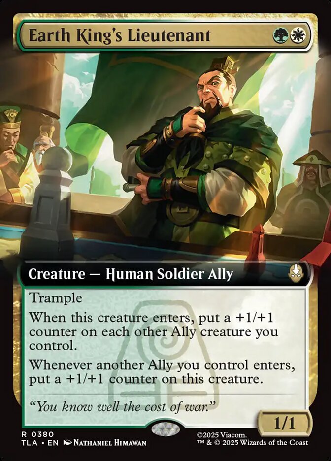 Earth King's Lieutenant card front