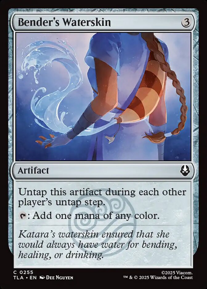 Bender's Waterskin card front
